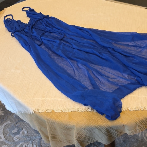 ASOS Cobalt Blue Swim Coverup - Picture 8 of 8